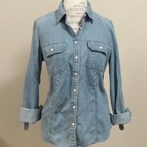 Denim Button Down